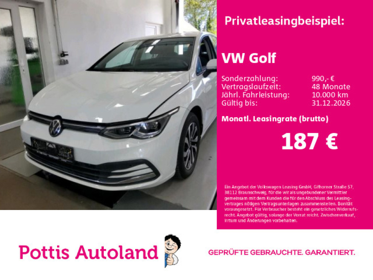 Thumb 0: Volkswagen Golf 1.5 TSI ACTIVE STDHZG KAMERA NAVI SITZHZG