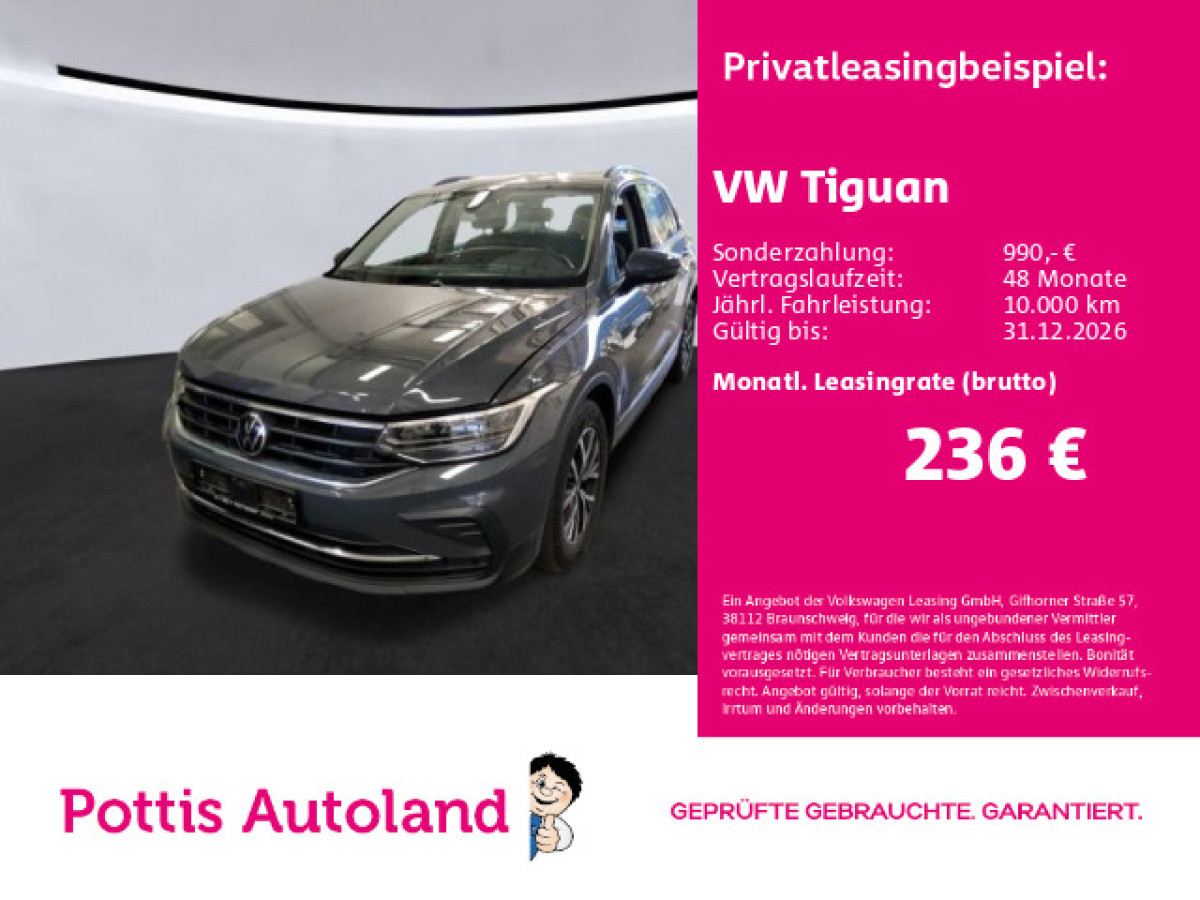 Thumb 0: Volkswagen Tiguan 2.0 TDI DSG LIFE AHK NAVI KAMERA PDC