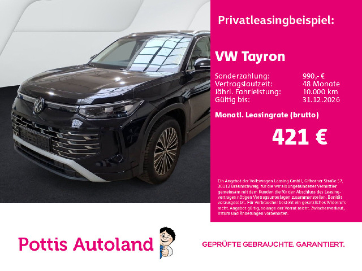 Thumb 0: Volkswagen Tayron 1.5 eTSI DSG ELEGANCE AHK NAVI KAMERA LED+