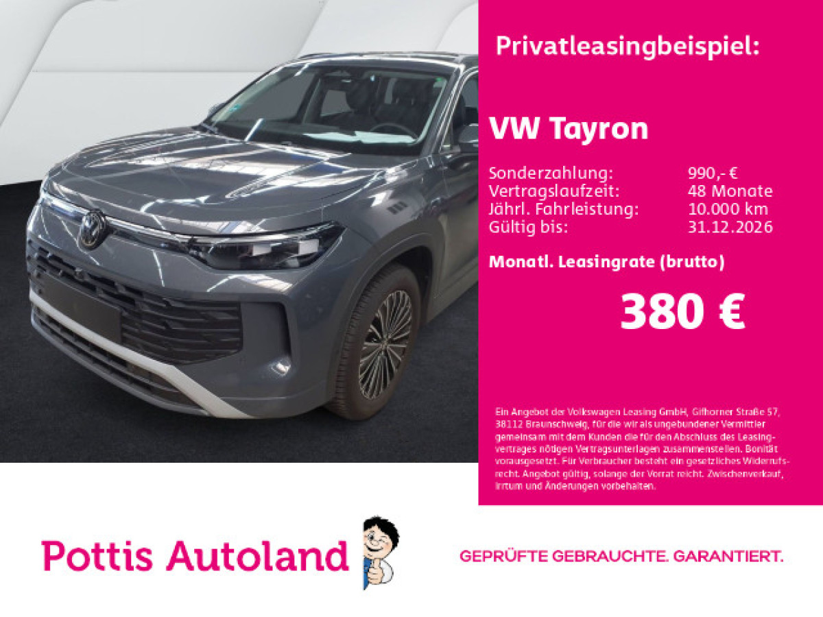 Thumb 0: Volkswagen Tayron 1.5 eTSI DSG LIFE NAVI KAMERA AHK SITZHZG