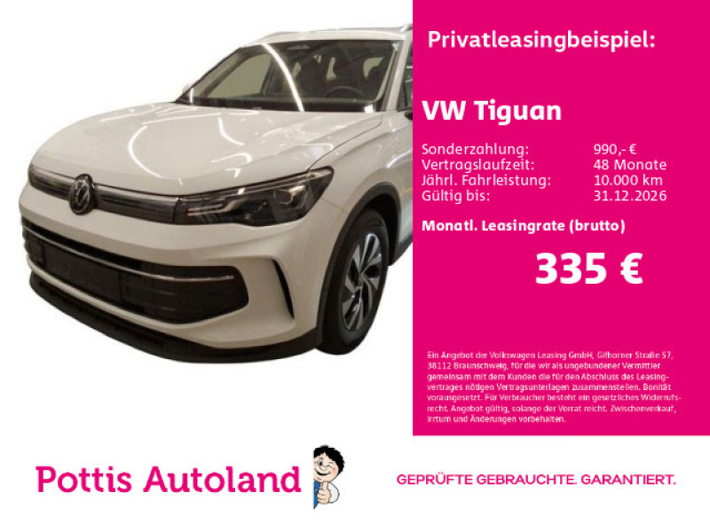 Bild 0: Volkswagen Tiguan 1.5 eTSI DSG LIFE STDHZG AHK NAVI