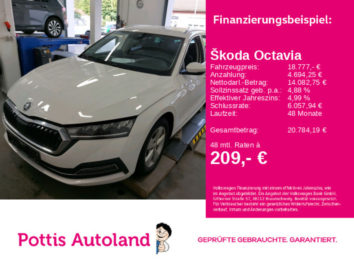 Thumb 0: Škoda Octavia Combi 2.0 TDI STYLE NAVI SITZHZG KAMERA HuD