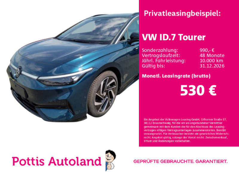 Bild 0: Volkswagen ID.7 Tourer PRO S PANO AHK NAVI KAMERA IQ.LIGHT