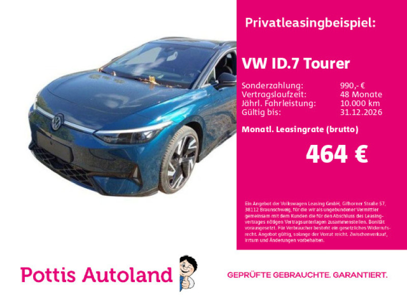Bild 0: Volkswagen ID.7 Tourer 4M GTX PANO AHK NAVI IQ.LIGHT KAMERA