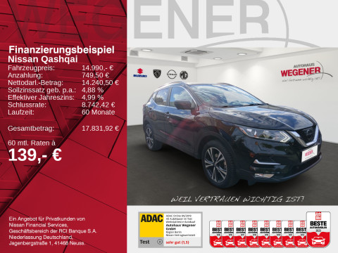 Ansicht 2 - Gebrauchtwagen Fahrzeug, Modell Qashqai der Marke Nissan von Verkäufer Auto-Center Wegener GmbH - Filiale Nauen