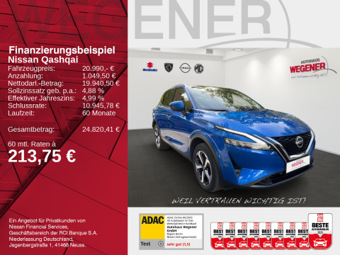 Ansicht 2 - Gebrauchtwagen Fahrzeug, Modell Qashqai der Marke Nissan von Verkäufer Wegener Automobile GmbH - Filiale Potsdam