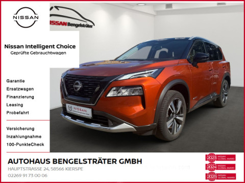 Automodell: X-Trail in der Farbe orange