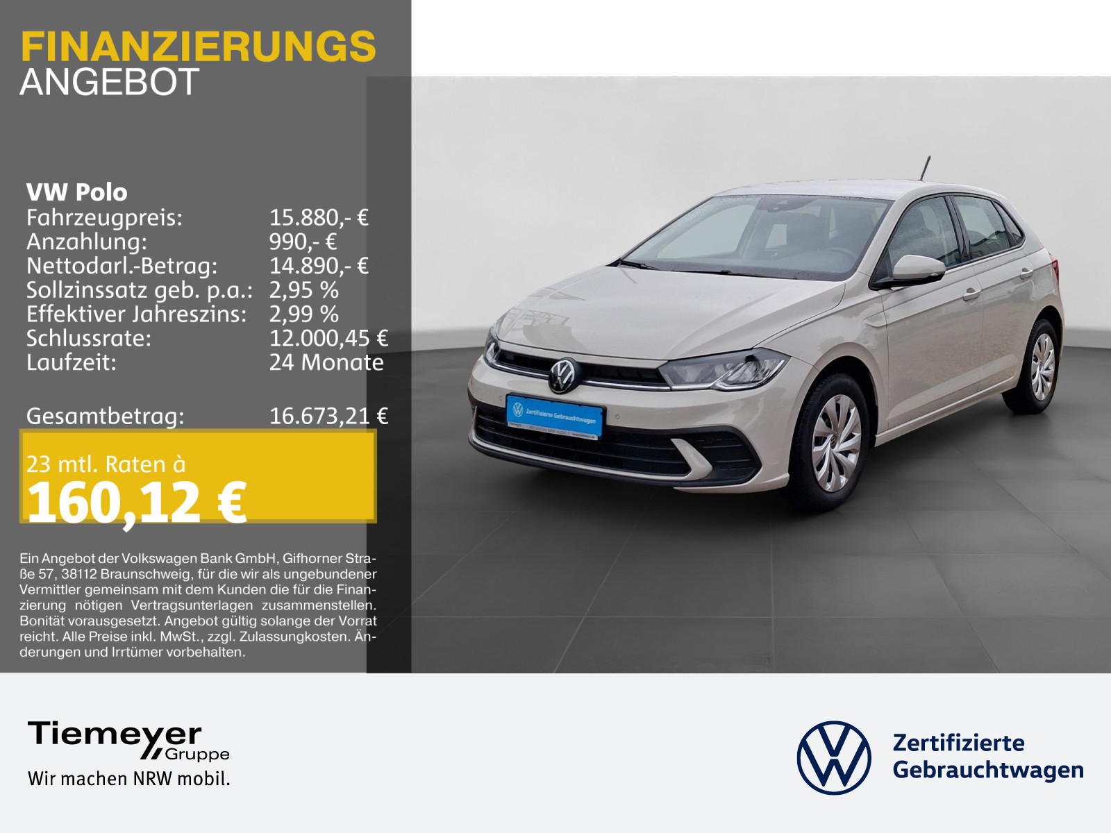 Volkswagen Polo 1.0 LIFE