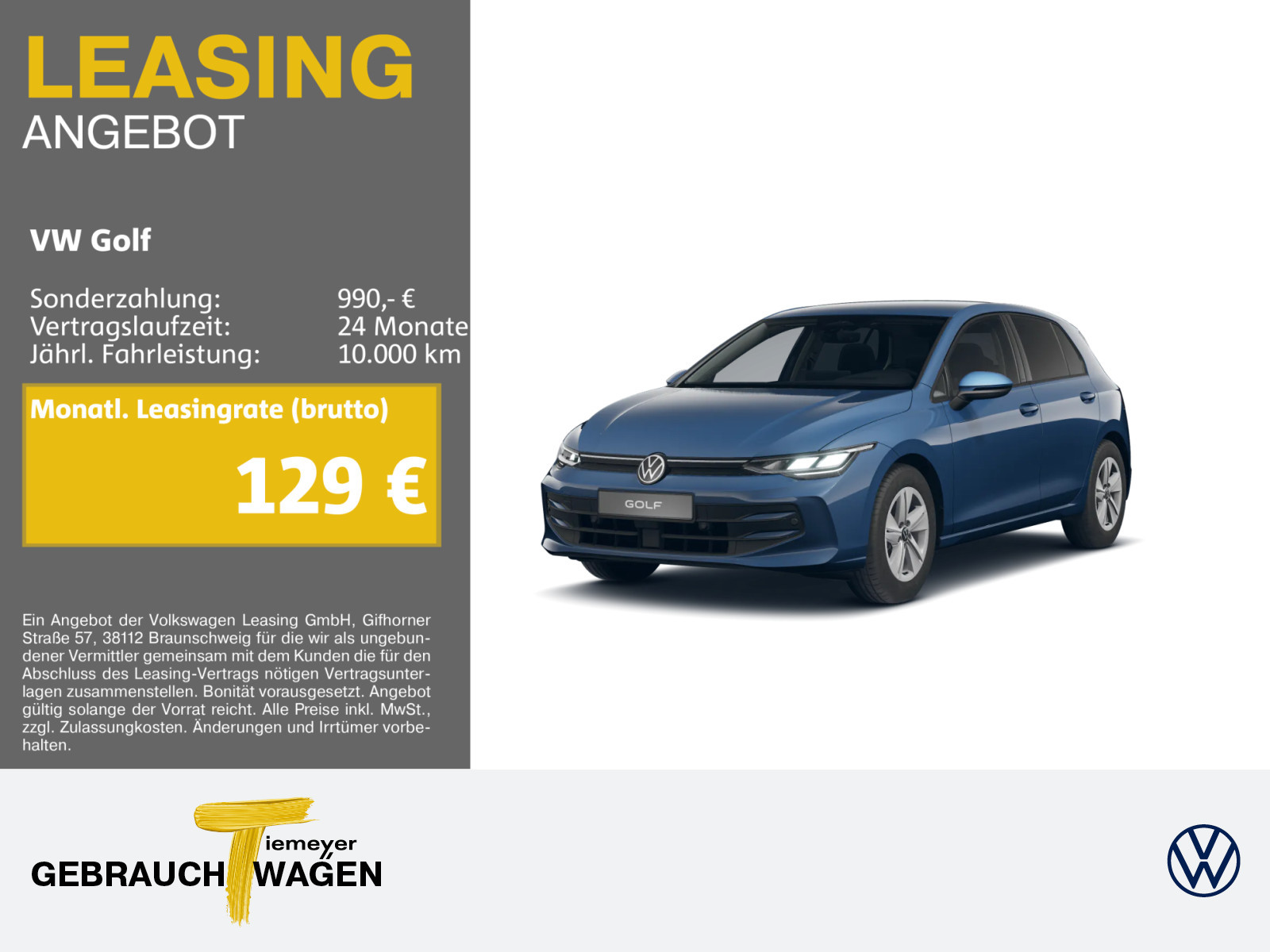 Volkswagen Golf 1.5 TSI Volkswagen Golf 1.5 TSI