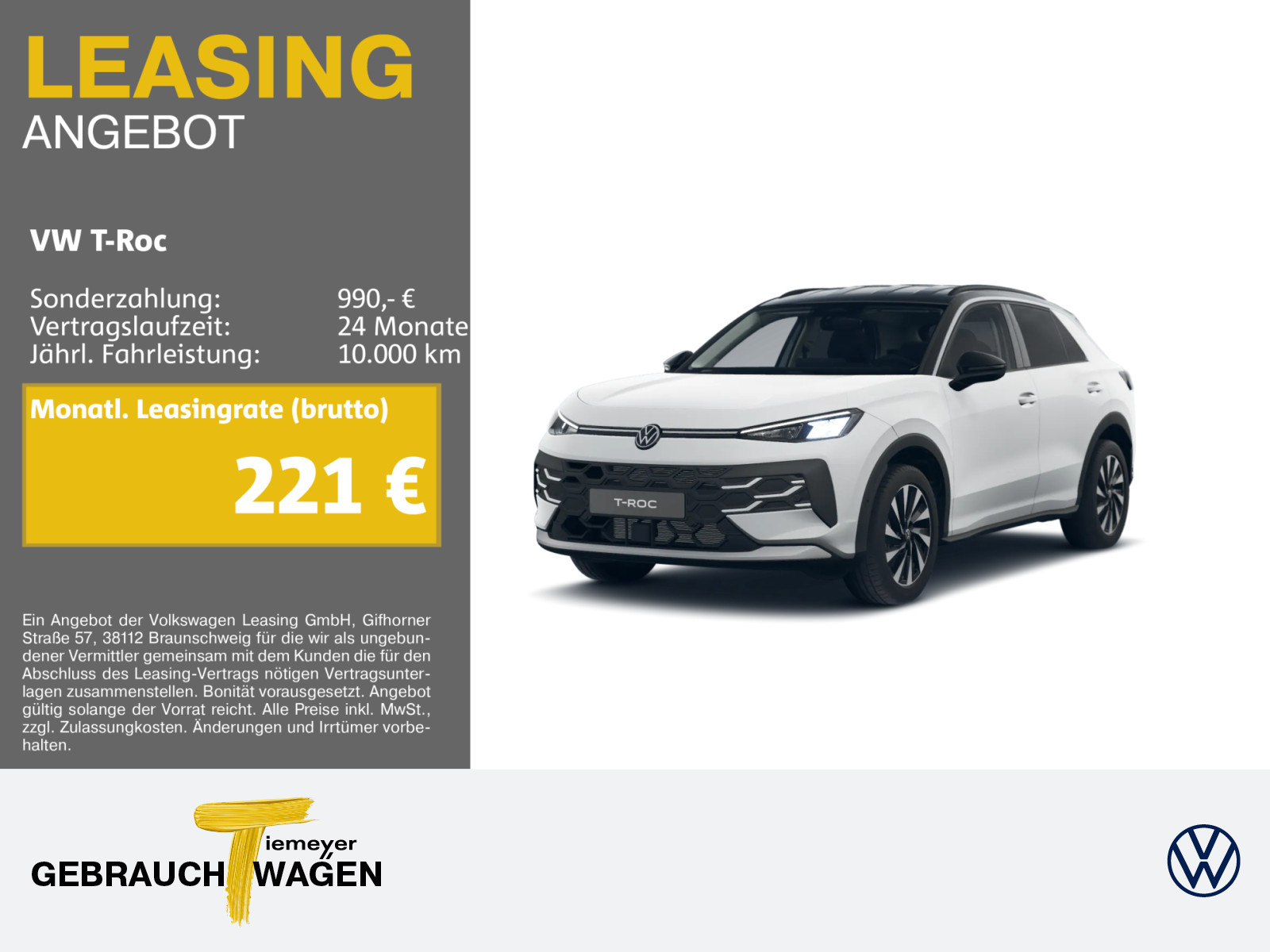 Volkswagen T-Roc 1.5 eTSI Volkswagen T-Roc 1.5 eTSI