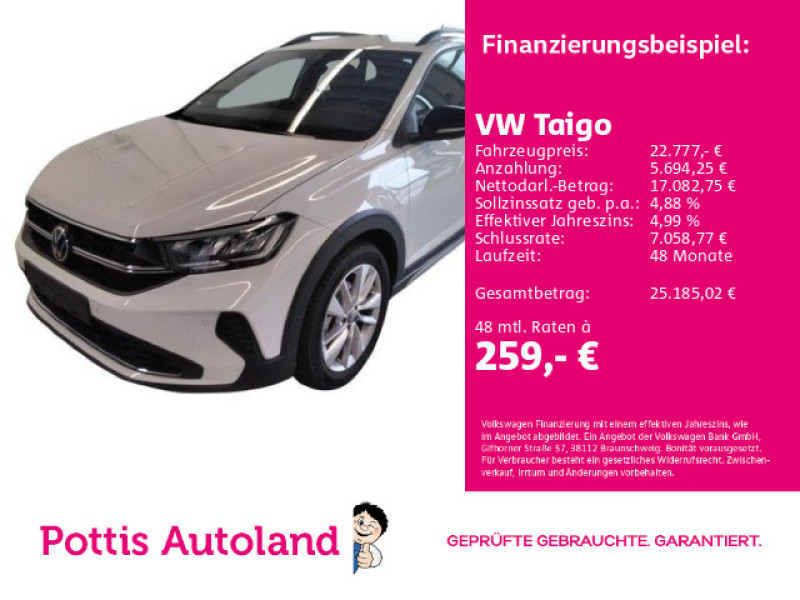 Bild 0: Volkswagen Taigo 1.0 TSI DSG ENERGY NAVI PDC LED SITZHZG