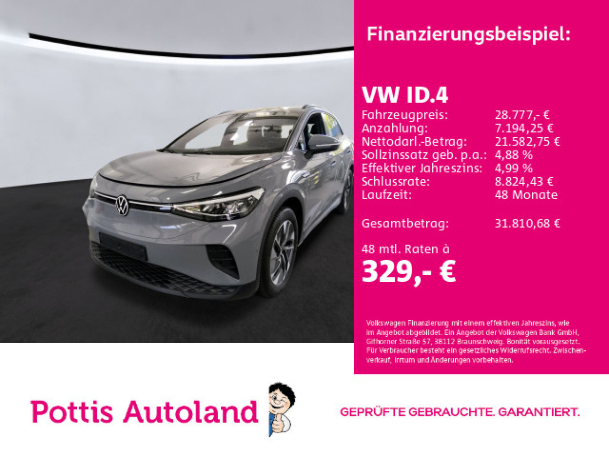 Thumb 0: Volkswagen ID.4 PRO PERFORMANCE AHK NAVI KAMERA SITZHZG