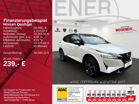 Ansicht 2 - Gebrauchtwagen Fahrzeug, Modell Qashqai der Marke Nissan von Verkäufer Autohaus Wegener Berlin GmbH - Filiale Spandau