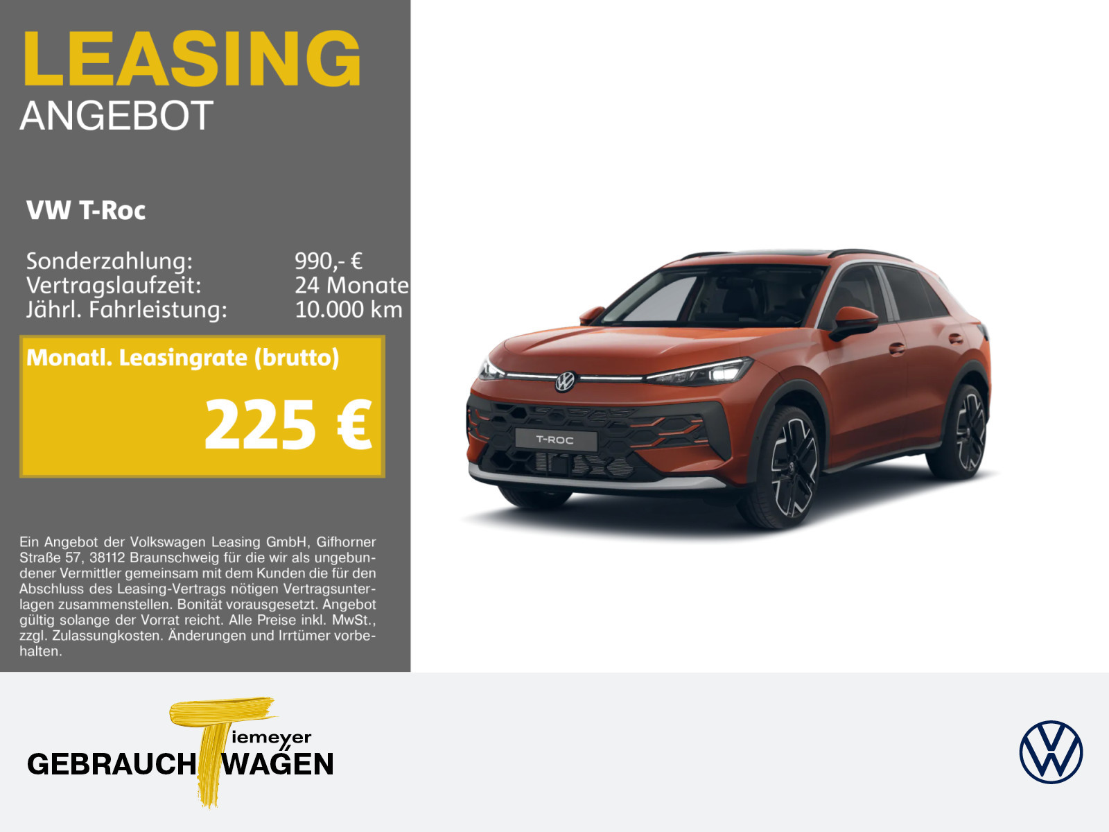 Volkswagen T-Roc 1.5 eTSI Volkswagen T-Roc 1.5 eTSI