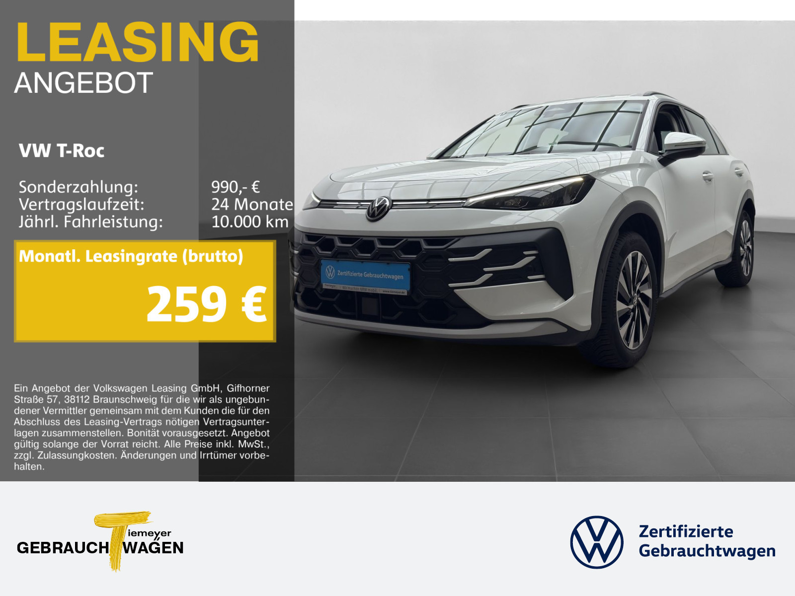 Volkswagen T-Roc 1.5 eTSI Volkswagen T-Roc 1.5 eTSI
