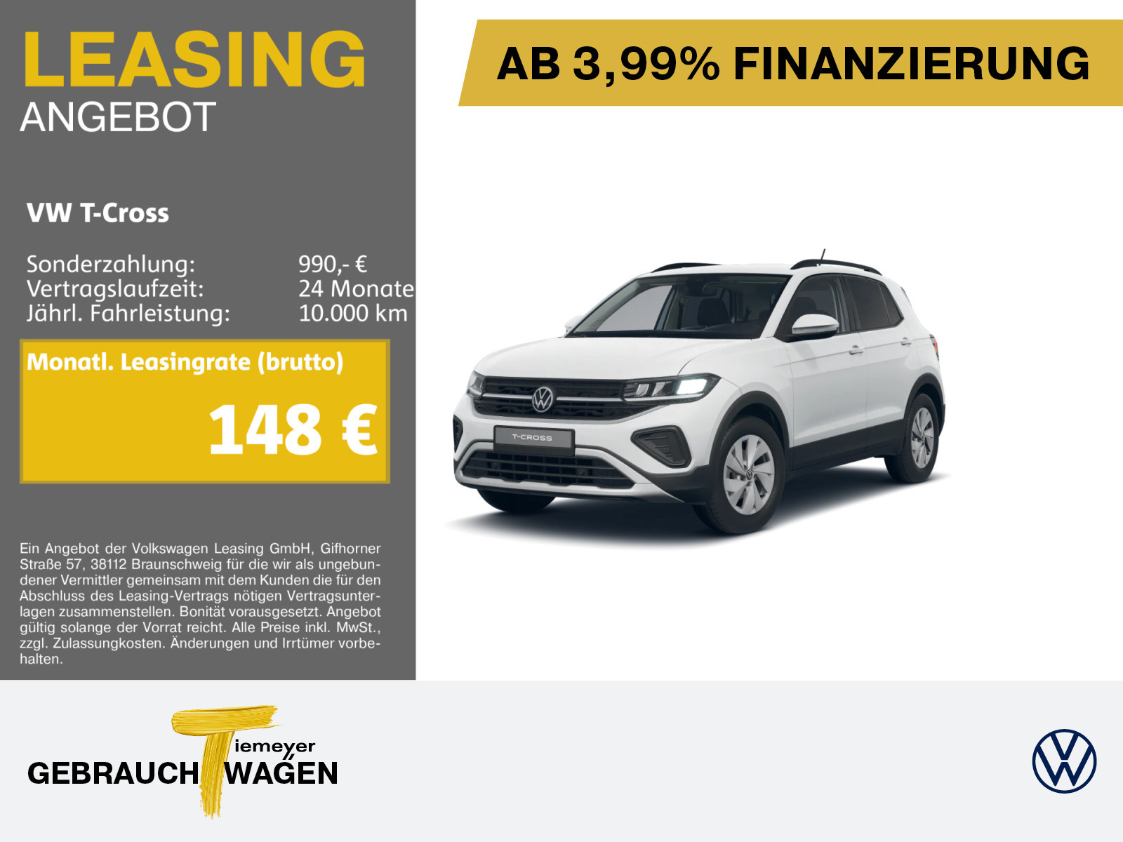 Volkswagen T-Cross 1.0 TSI Volkswagen T-Cross 1.0 TSI