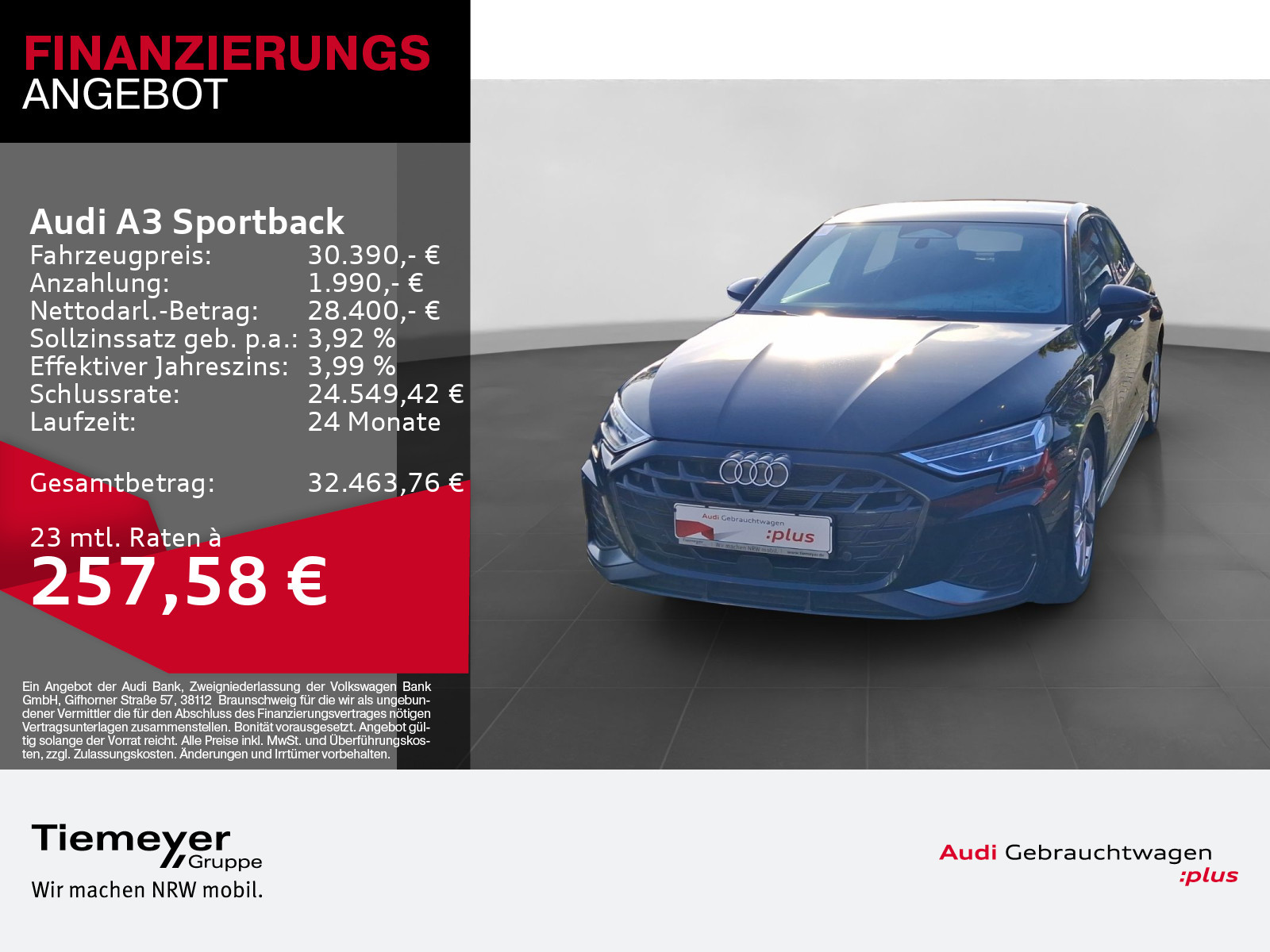 Audi A3 Sportback 35 Audi A3 Sportback 35