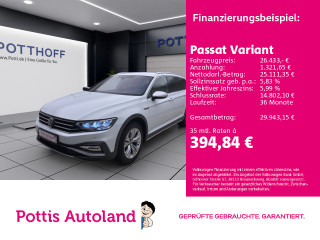 Volkswagen Passat Variant 2.0 TDI DSG 4M ALLTRACK NAVI KAMERA SITZHZG AHK