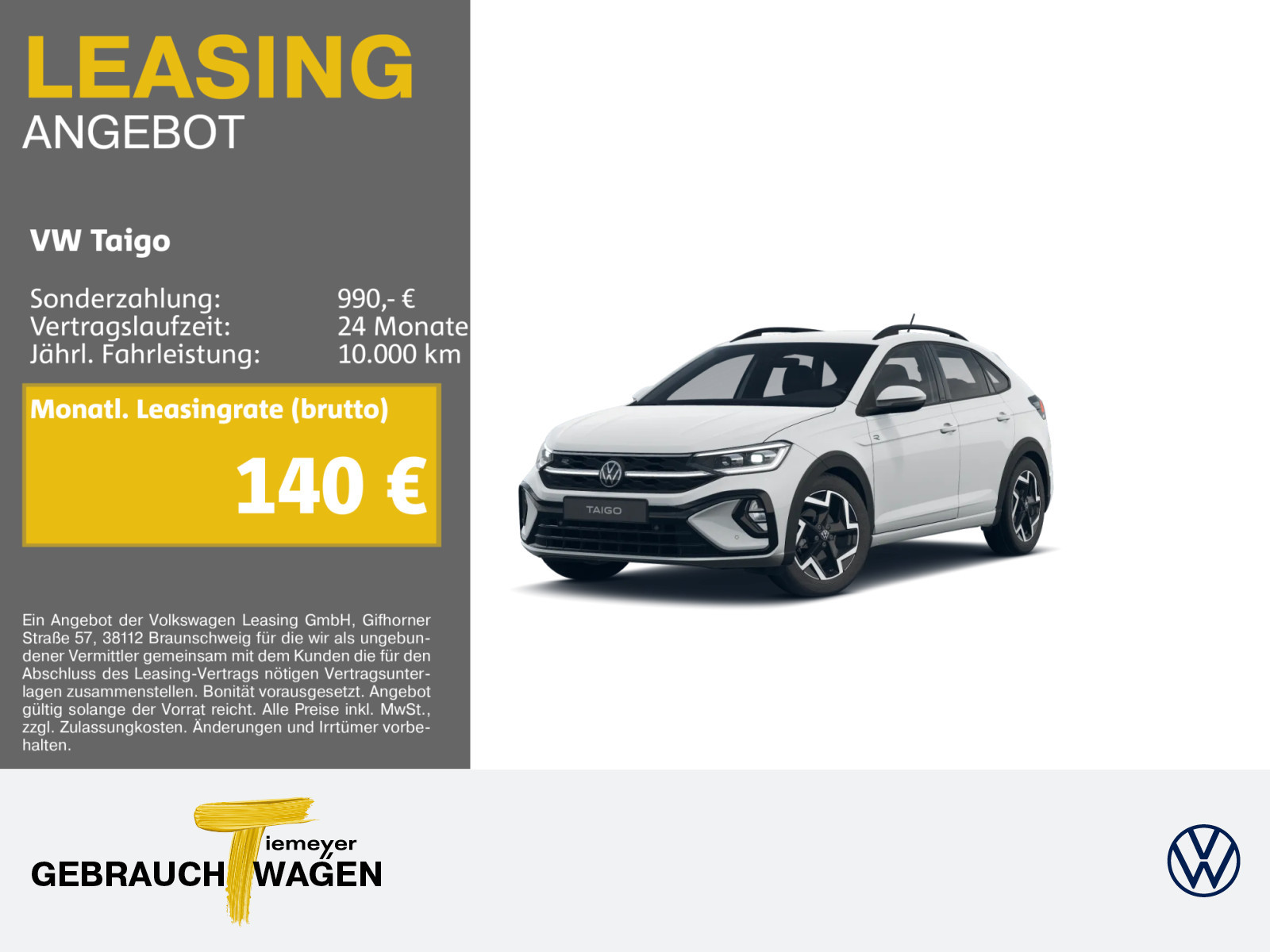 Volkswagen Taigo 1.0 TSI Volkswagen Taigo 1.0 TSI