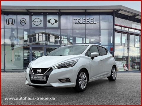Automodell: Micra in der Farbe weiß