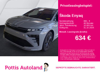 Škoda Enyaq RS LOUNGE AHK NAVI CANTON SITZHZG KAMERA