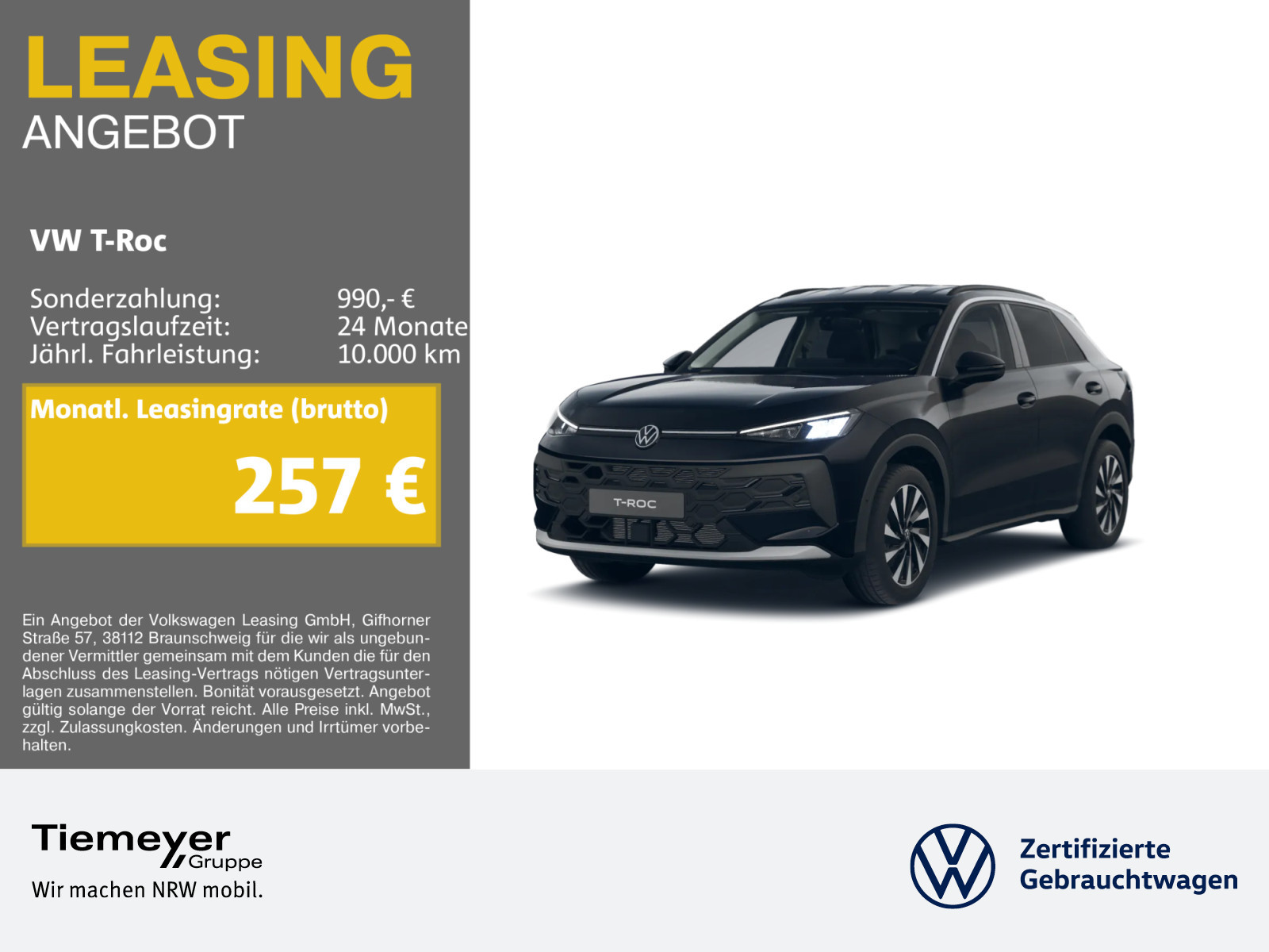 Volkswagen T-Roc 1.5 eTSI