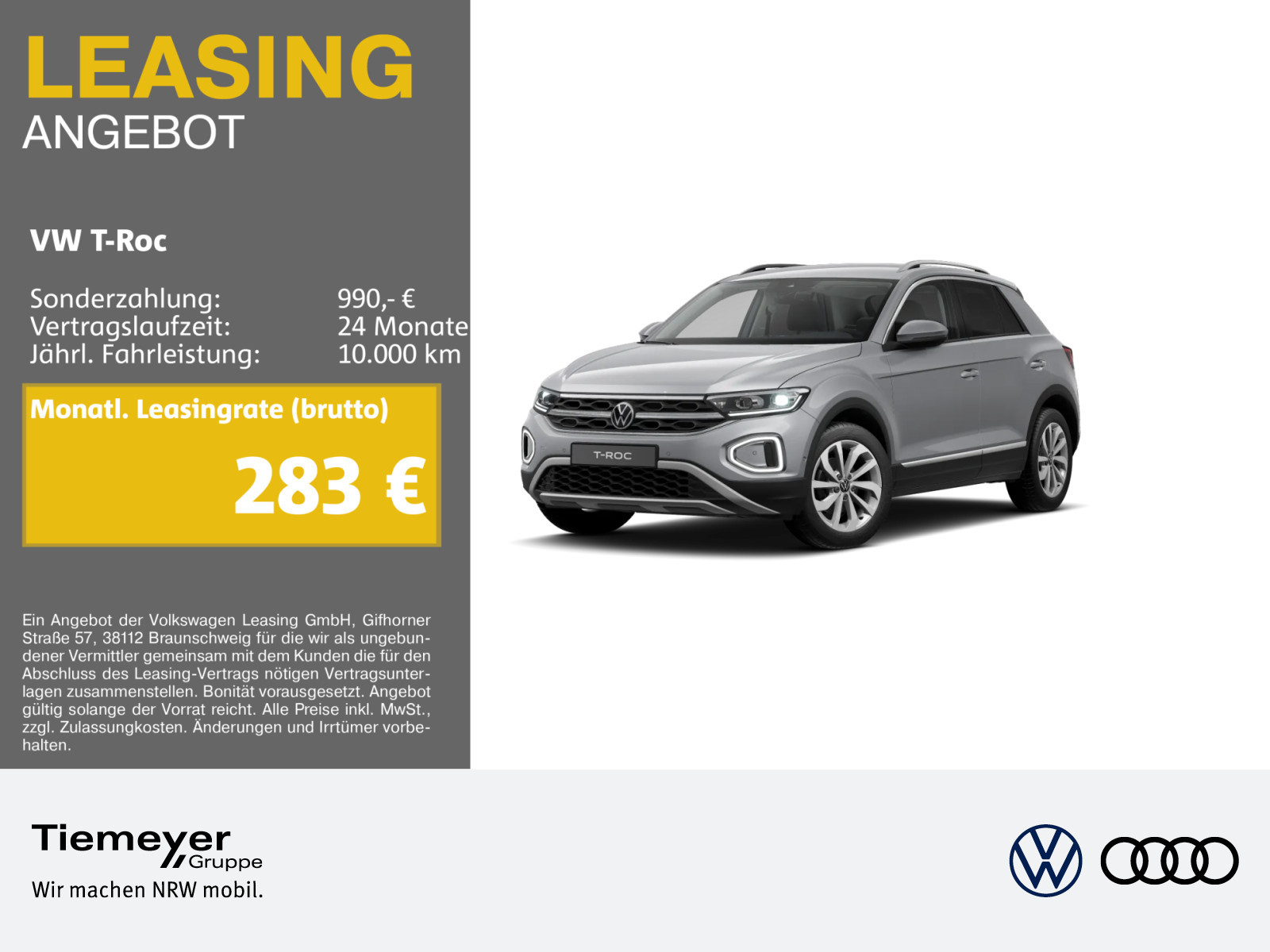 Volkswagen T-Roc 1.0 TSI Volkswagen T-Roc 1.0 TSI