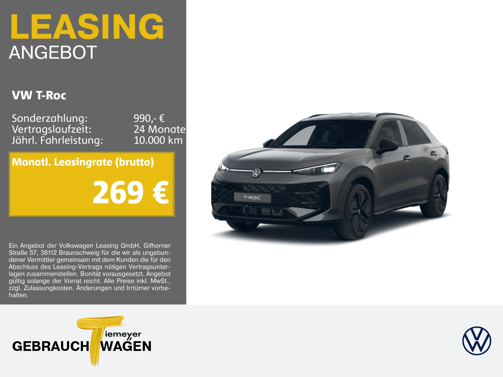 Volkswagen T-Roc 1.5 eTSI Volkswagen T-Roc 1.5 eTSI