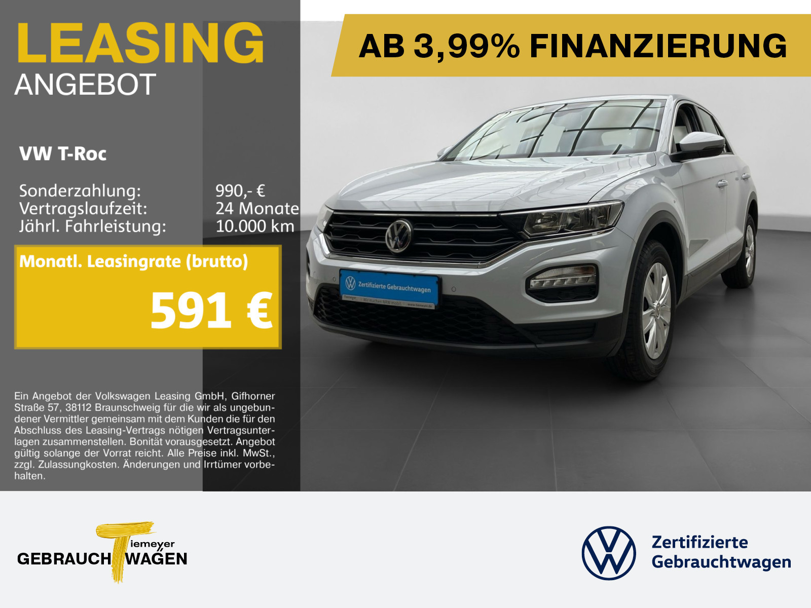 Volkswagen T-Roc 1.0 TSI Volkswagen T-Roc 1.0 TSI