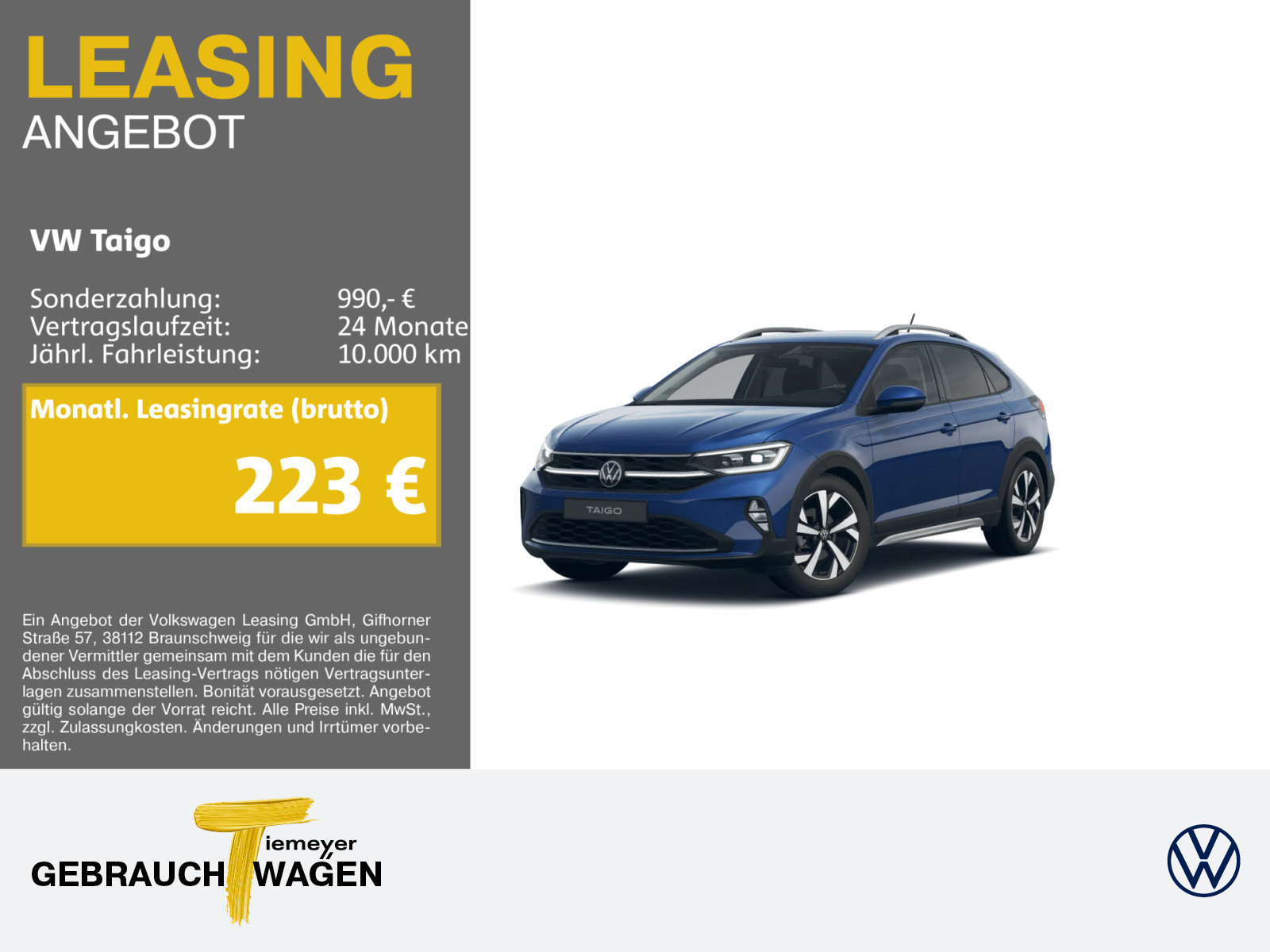 Volkswagen Taigo 1.5 TSI Volkswagen Taigo 1.5 TSI