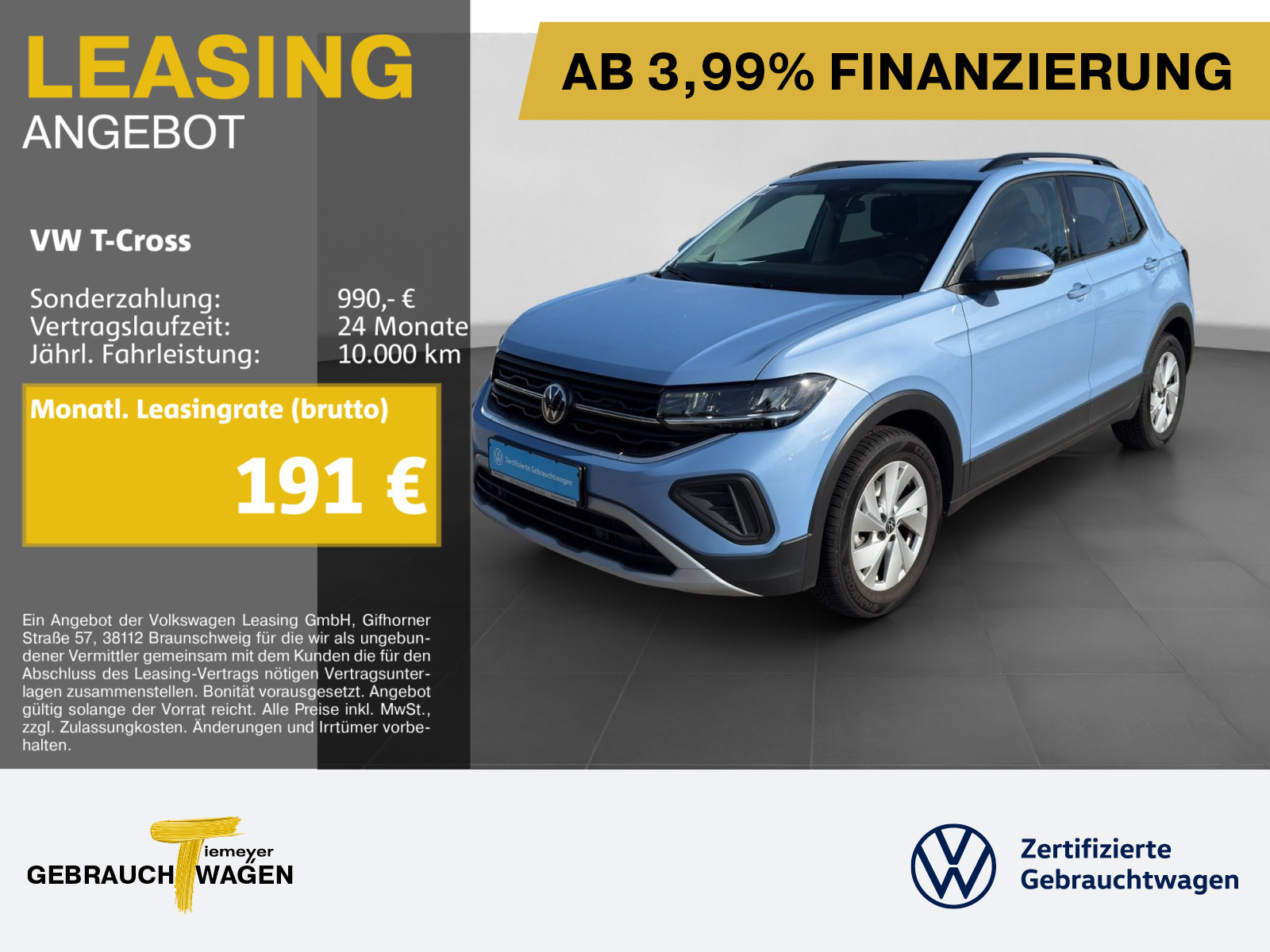 Volkswagen T-Cross 1.0 TSI Volkswagen T-Cross 1.0 TSI