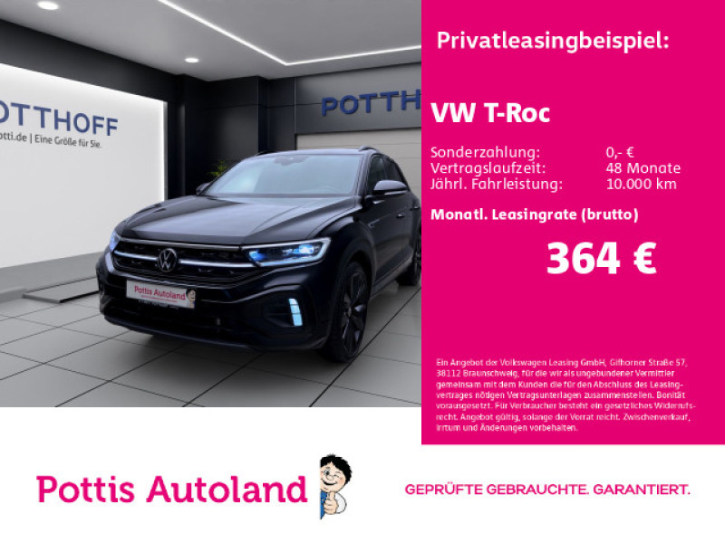 Bild 0: Volkswagen T-Roc 1.5 TSI DSG R-LINE PANO NAVI KAMERA IQ.LIGHT