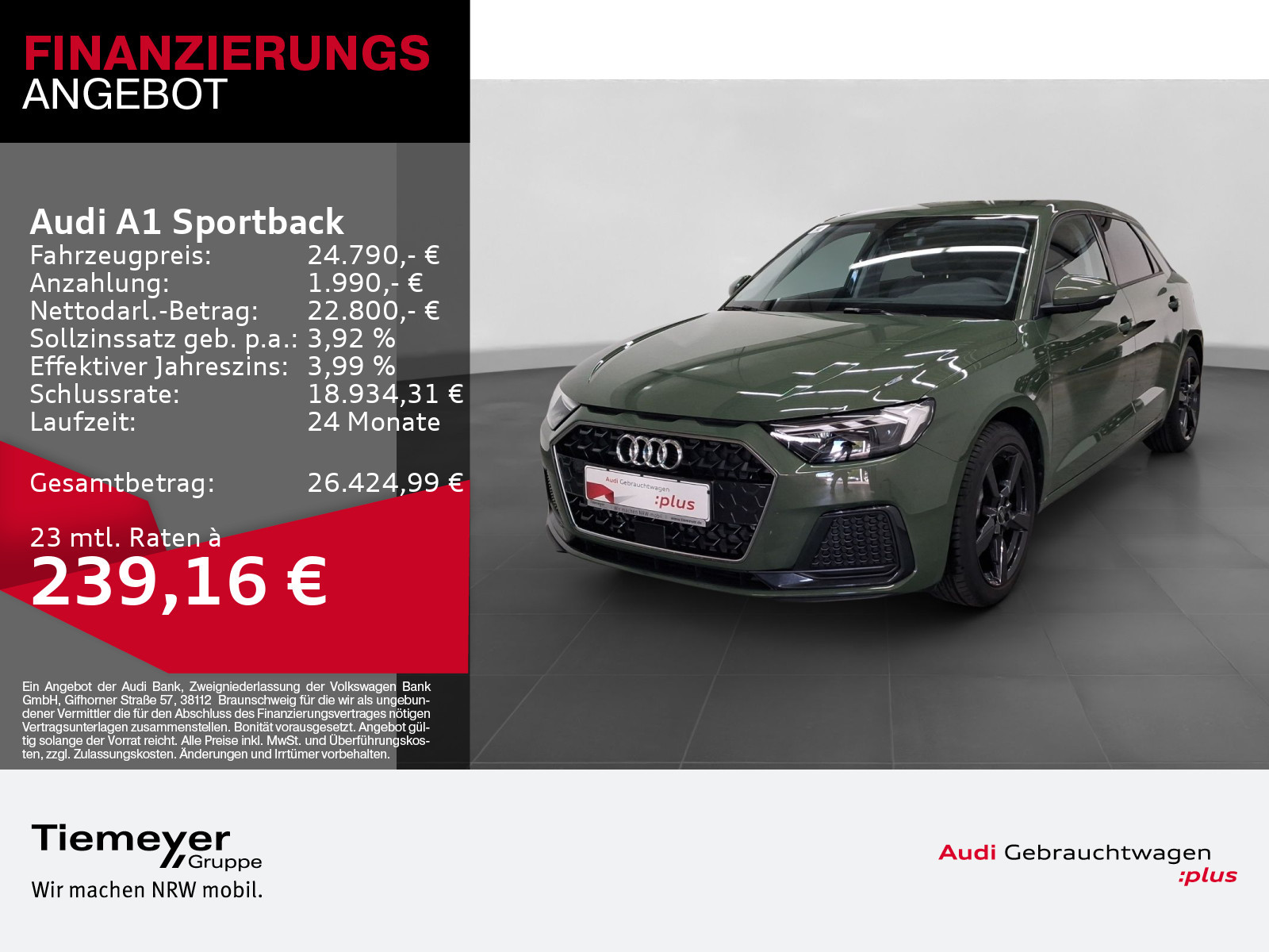 Audi A1 Sportback 30 Audi A1 Sportback 30