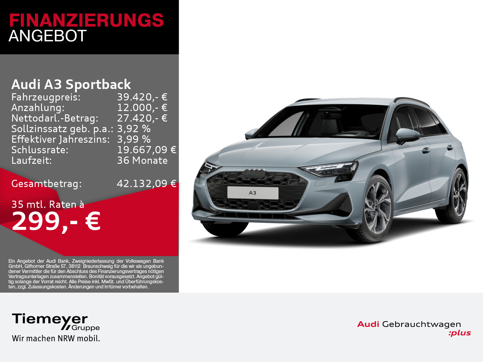Audi A3 Sportback TFSI Audi A3 Sportback TFSI