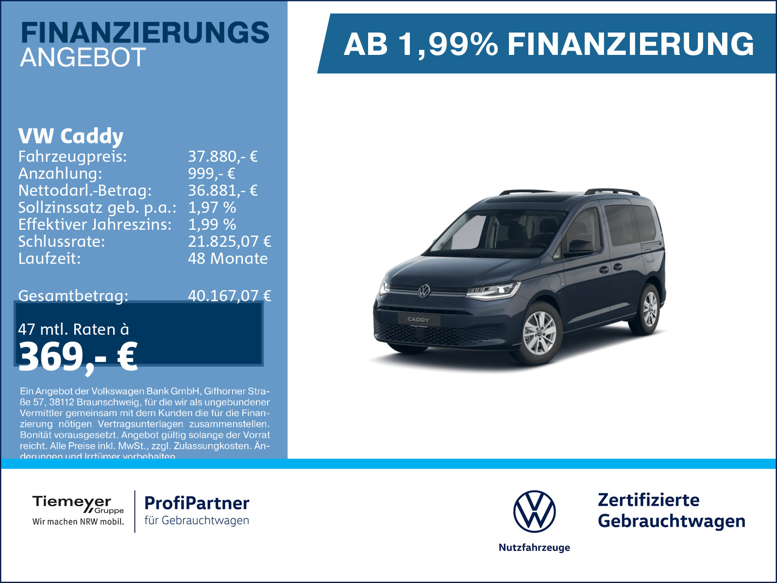 Volkswagen Caddy HYBRID LIFE
