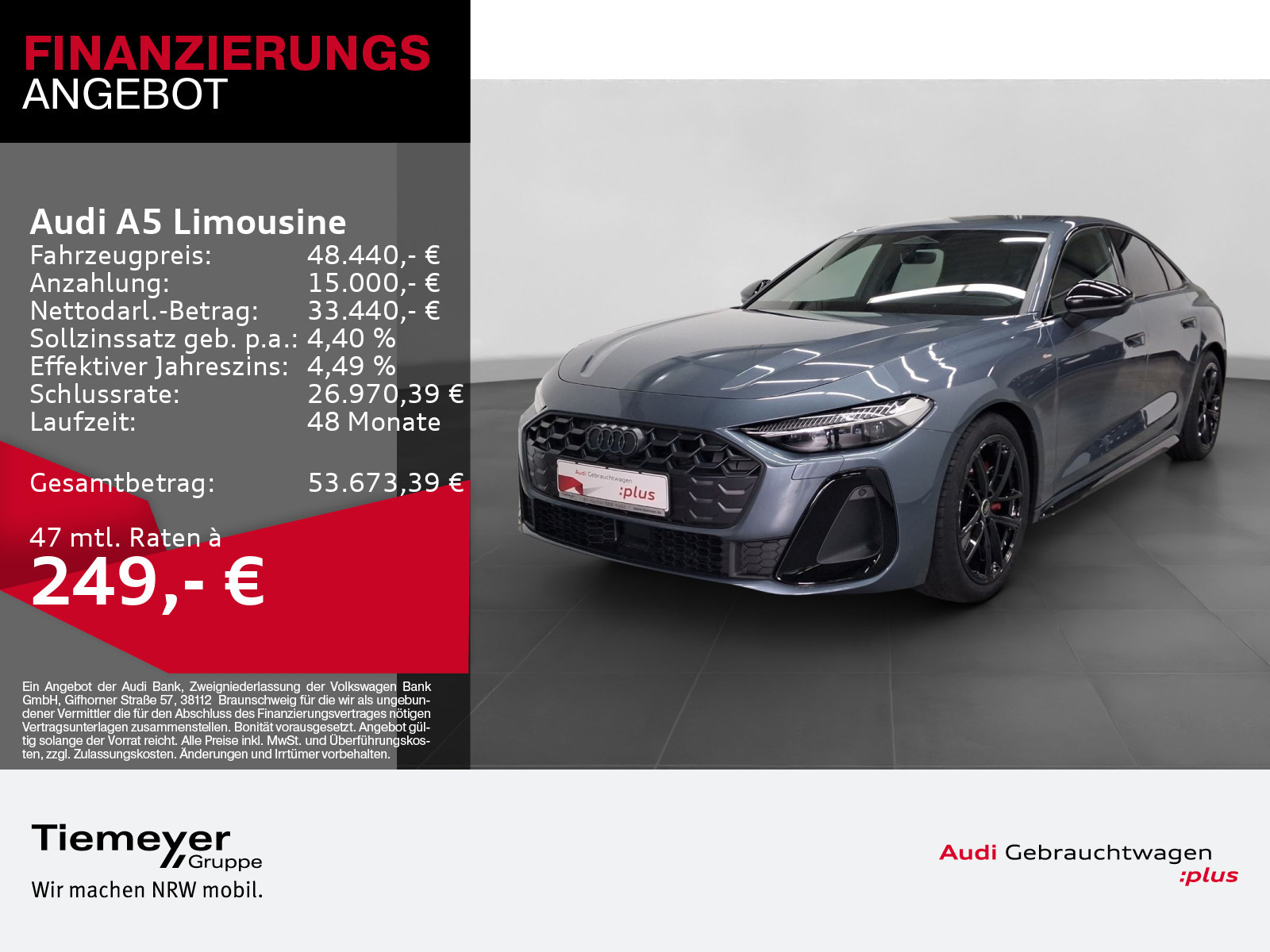 Audi A5 Limousine TFSI