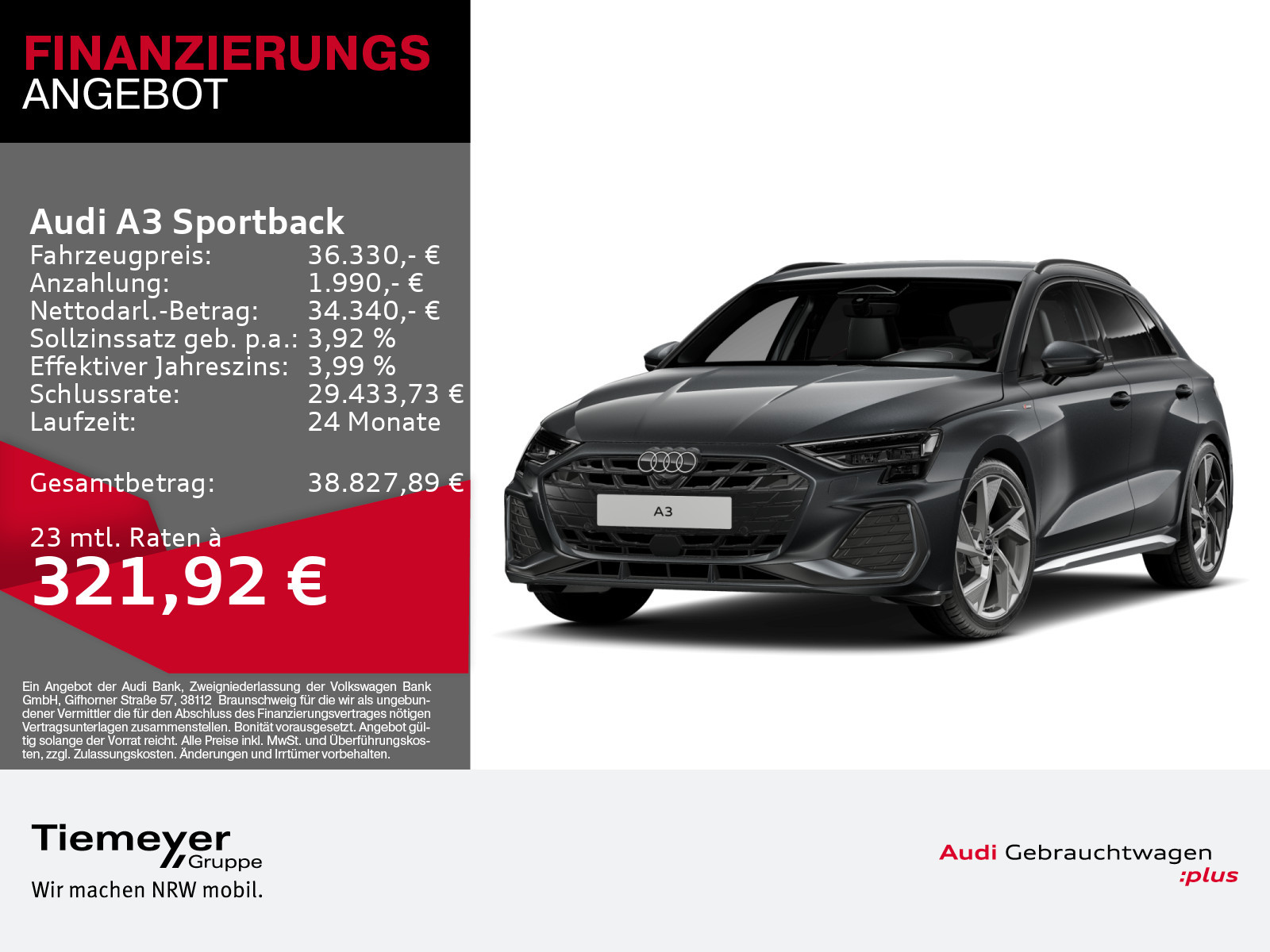 Audi A3 Sportback 35 Audi A3 Sportback 35