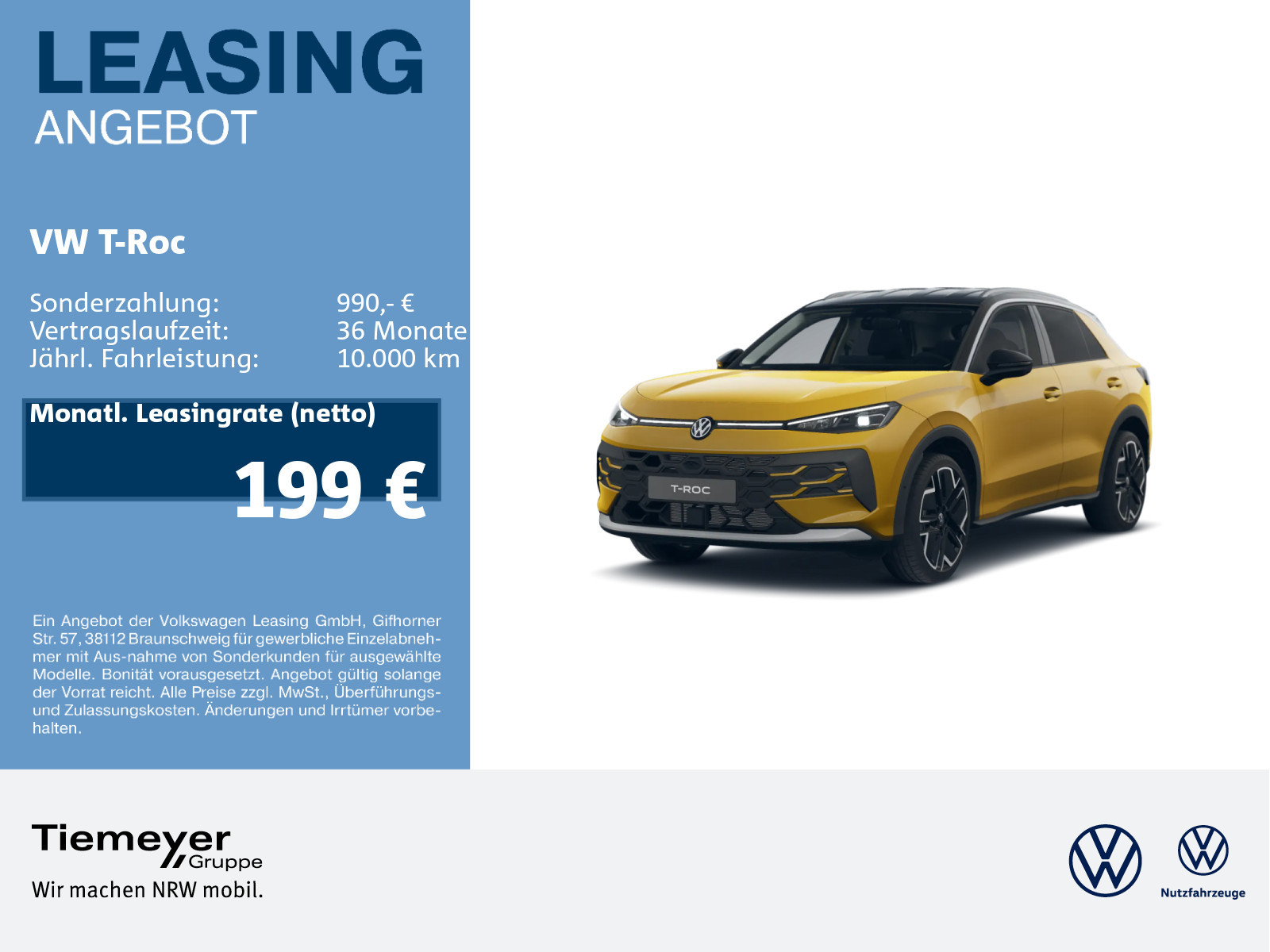 Volkswagen T-Roc 1.5 eTSI Volkswagen T-Roc 1.5 eTSI
