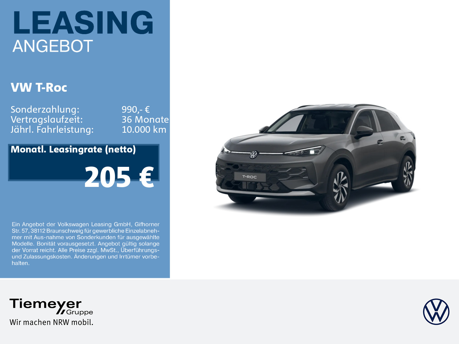 Volkswagen T-Roc 1.5 eTSI Volkswagen T-Roc 1.5 eTSI