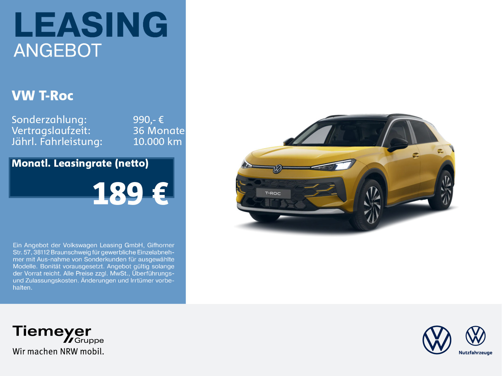 Volkswagen T-Roc 1.5 eTSI Volkswagen T-Roc 1.5 eTSI