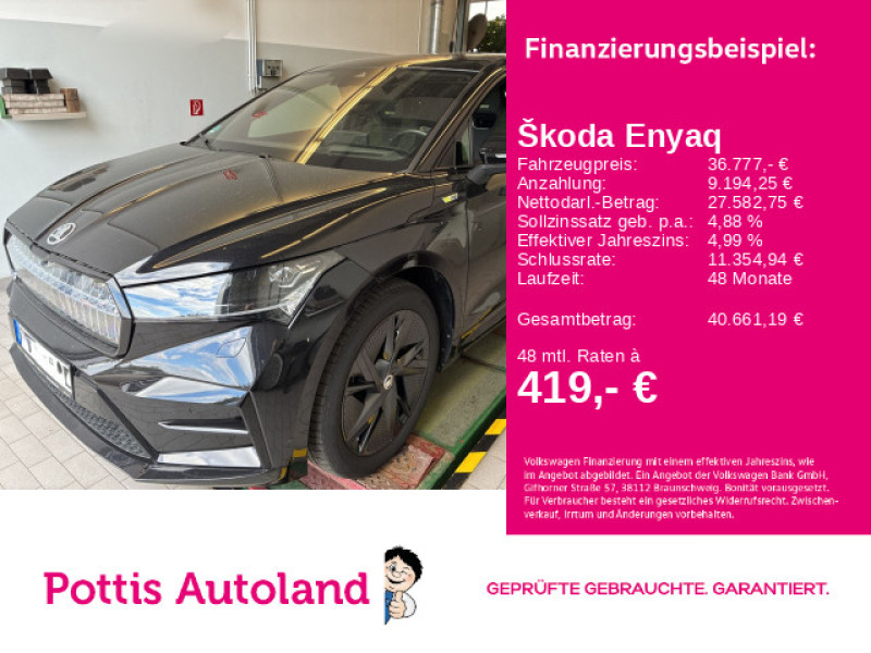 Bild 0: Škoda Enyaq Coupé RS LOUNGE PANO AHK KAMERA NAVI HuD
