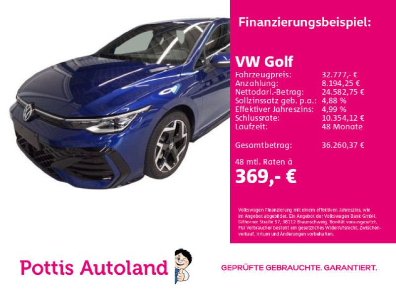Bild 0: Volkswagen Golf 1.5 TSI R-LINE NAVI AHK KAMERA KLIMA HuD
