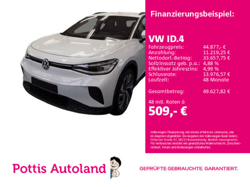 Bild 0: Volkswagen ID.4 PRO NAVI AHK KAMERA KLIMA SHZG