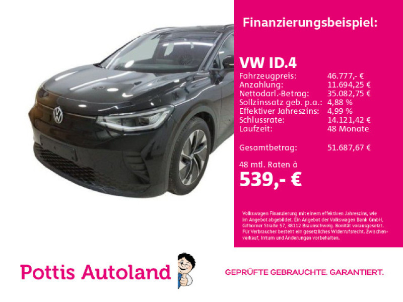 Bild 0: Volkswagen ID.4 4M PRO AHK PANO KAMERA NAVI KLIMA