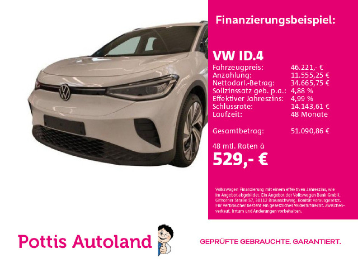 Thumb 0: Volkswagen ID.4 PRO AHK KAMERA NAVI KLIMA SHZG