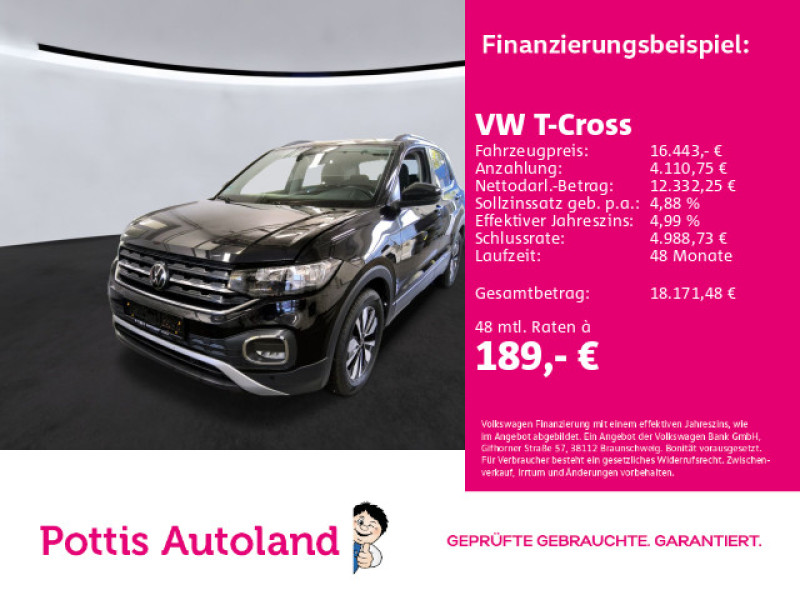 Bild 0: Volkswagen T-Cross 1.0 TSI MOVE NAVI SHZG FRONTASSIST PDC
