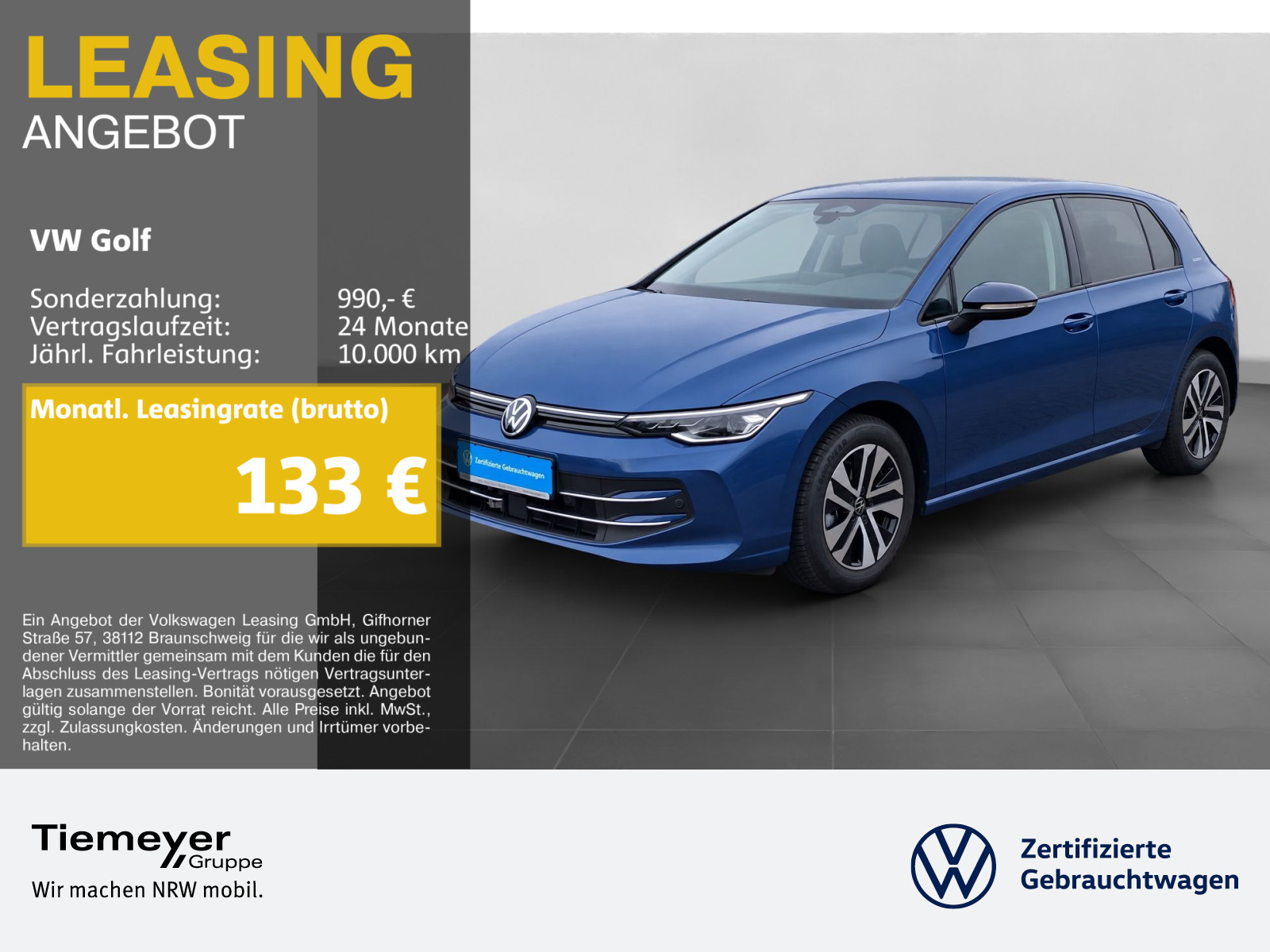 Volkswagen Golf 1.5 TSI Volkswagen Golf 1.5 TSI