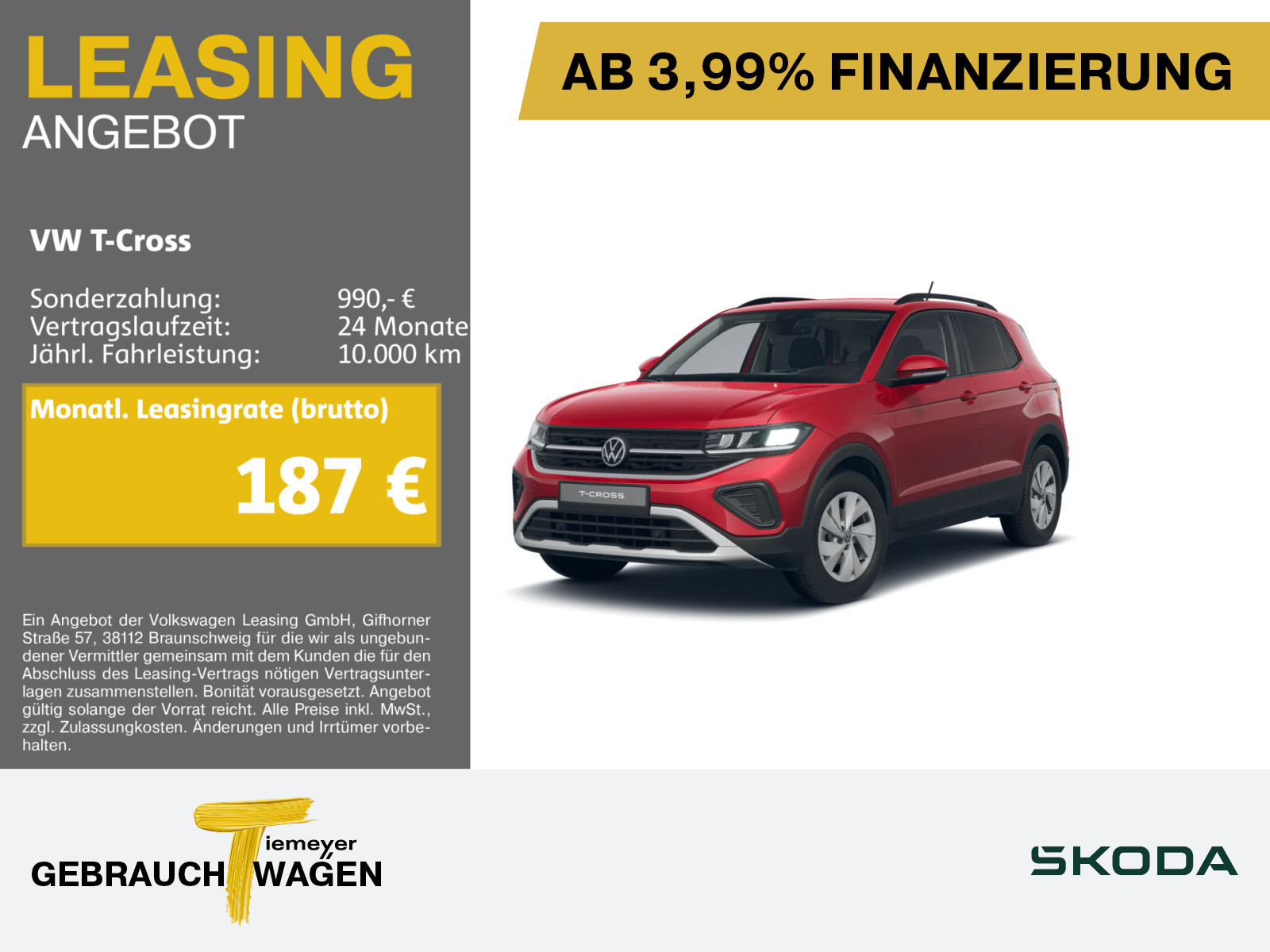 Volkswagen T-Cross 1.0 TSI Volkswagen T-Cross 1.0 TSI