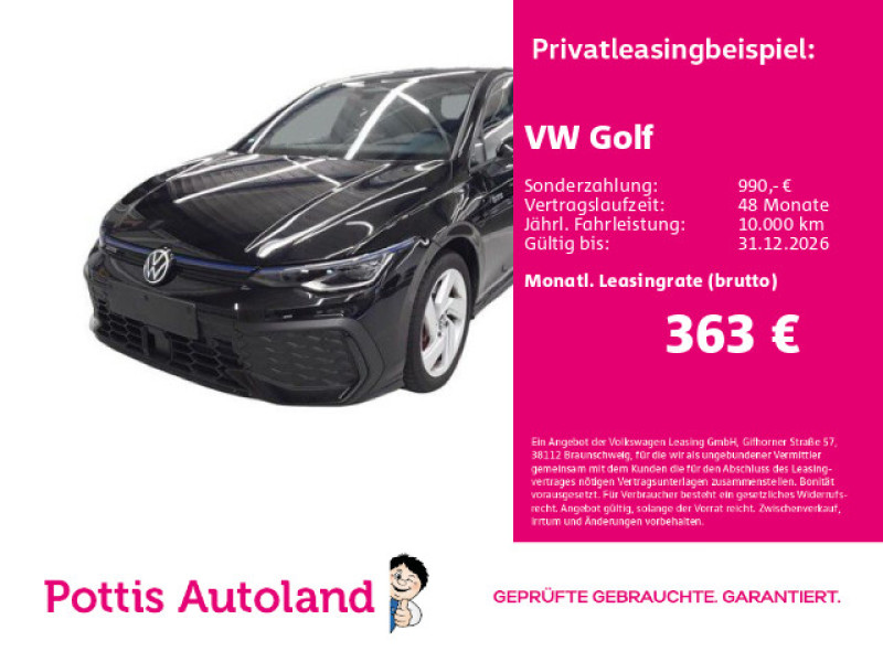 Bild 0: Volkswagen Golf 1.5 TSI e Hybrid DSG GTE NAVI AHK KAMERA KLIMA