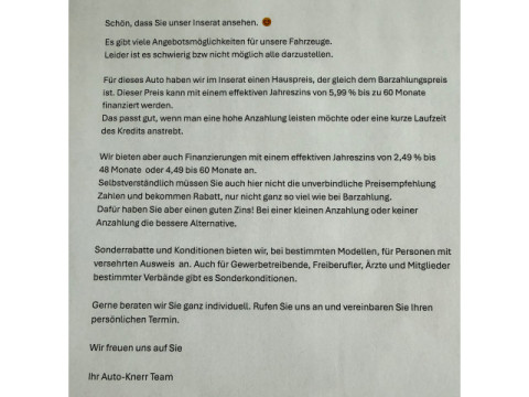 Ansicht 3 - Gebrauchtwagen Fahrzeug, Modell Townstar der Marke Nissan von Verkäufer Auto Knerr GmbH